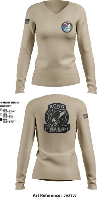 Womens Long Sleeve Vneck Shirt, BMU1, , Teamtime, Team time, sublimation, custom sports apparel, team uniforms, spirit wear, spiritwear, sports uniforms, custom shirts, team store, custom team store, fundraiser sports, apparel fundraiser