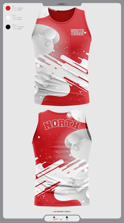 North Attleborough High School Cheer 88392583 Tank Top - 1