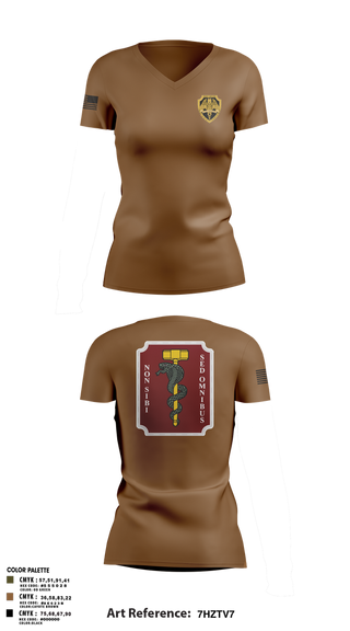 Womens Short Sleeve Vneck Shirt, Hammer platoon, 566th MCAS, Army, Teamtime, Team time, sublimation, custom sports apparel, team uniforms, spirit wear, spiritwear, sports uniforms, custom shirts, team store, custom team store, fundraiser sports, apparel fundraiser