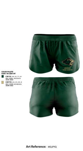 Womens Shorts, Longwood Cross Country, Cross Country, Teamtime, Team time, sublimation, custom sports apparel, team uniforms, spirit wear, spiritwear, sports uniforms, custom shirts, team store, custom team store, fundraiser sports, apparel fundraiser