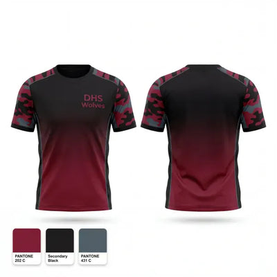 DHS Wolves 33209504 Short Sleeve Performance Shirt - 1
