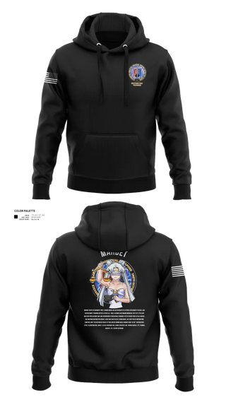 Hoodie, Karl & Hedwig Ackermann Memorial Institute for Joint Military Intelligence and Law Enforcement Education & Training at MARDET Fort Leonard Wood, , Teamtime, Team time, sublimation, custom sports apparel, team uniforms, spirit wear, spiritwear, sports uniforms, custom shirts, team store, custom team store, fundraiser sports, apparel fundraiser