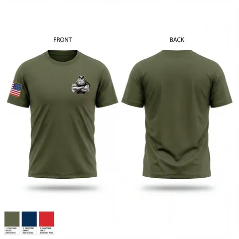 Old School Cotton Feel Shirt, Marine Cadets Iowa, Marines, Teamtime, Team time, sublimation, custom sports apparel, team uniforms, spirit wear, spiritwear, sports uniforms, custom shirts, team store, custom team store, fundraiser sports, apparel fundraiser
