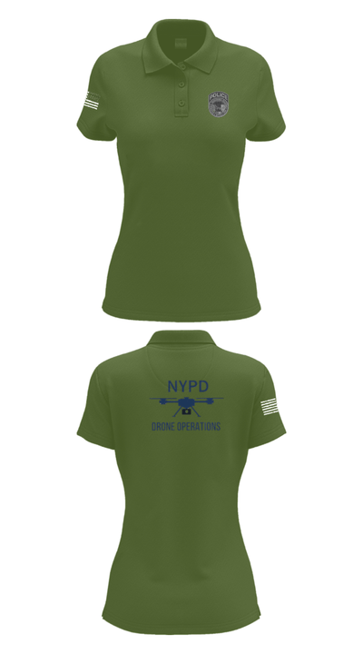 NYPD TARU 76375365 Women's Short Sleeve Performance Polo  - 52