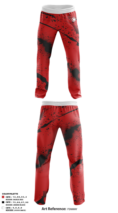 Cardinal Comets Volleyball 76762578 Sweatpants - 1