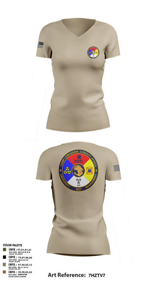 Womens Short Sleeve Vneck Shirt, CLDJ N37, , Teamtime, Team time, sublimation, custom sports apparel, team uniforms, spirit wear, spiritwear, sports uniforms, custom shirts, team store, custom team store, fundraiser sports, apparel fundraiser