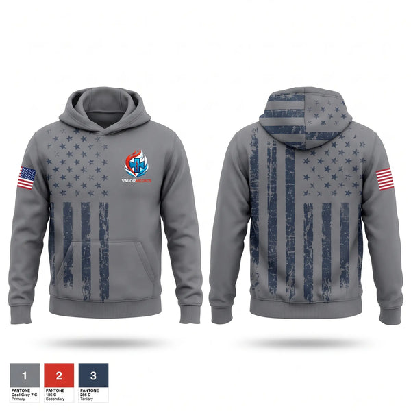 Hoodie, Valor Medics, EMS/EMT, Teamtime, Team time, sublimation, custom sports apparel, team uniforms, spirit wear, spiritwear, sports uniforms, custom shirts, team store, custom team store, fundraiser sports, apparel fundraiser