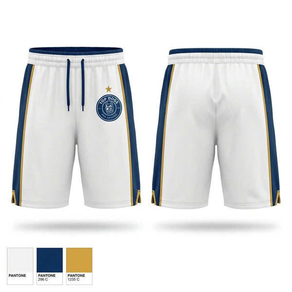 Athletic Shorts With Pockets, Top Dogs, Men's Soccer, Teamtime, Team time, sublimation, custom sports apparel, team uniforms, spirit wear, spiritwear, sports uniforms, custom shirts, team store, custom team store, fundraiser sports, apparel fundraiser
