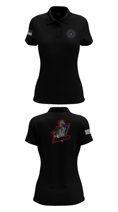 ESIT-3 18090159 Women's Short Sleeve Performance Polo  - 45