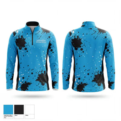 Lakewood Park Christian School 39657781 Quarter Zip Jacket - 1
