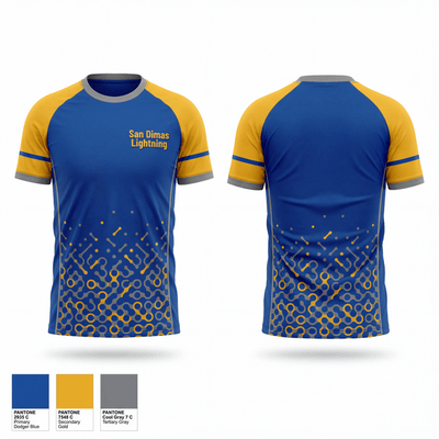 San Dimas Lightning 95940994 Short Sleeve Performance Shirt - 1