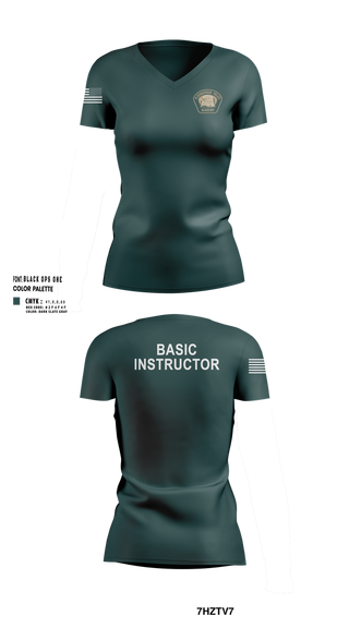 Womens Short Sleeve Vneck Shirt, Academy- Basic Unit, Police, Teamtime, Team time, sublimation, custom sports apparel, team uniforms, spirit wear, spiritwear, sports uniforms, custom shirts, team store, custom team store, fundraiser sports, apparel fundraiser