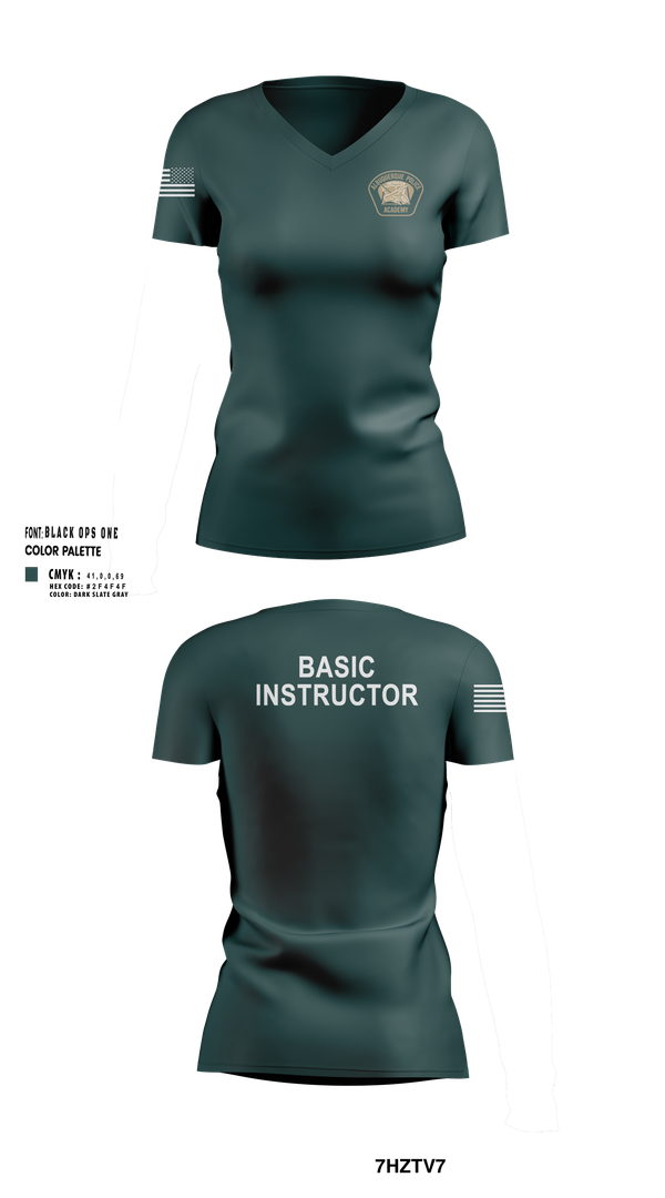 Womens Short Sleeve Vneck Shirt, Academy- Basic Unit, Police, Teamtime, Team time, sublimation, custom sports apparel, team uniforms, spirit wear, spiritwear, sports uniforms, custom shirts, team store, custom team store, fundraiser sports, apparel fundraiser