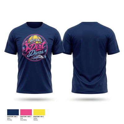 Dirt Divas Short Sleeve Performance Shirt - 2