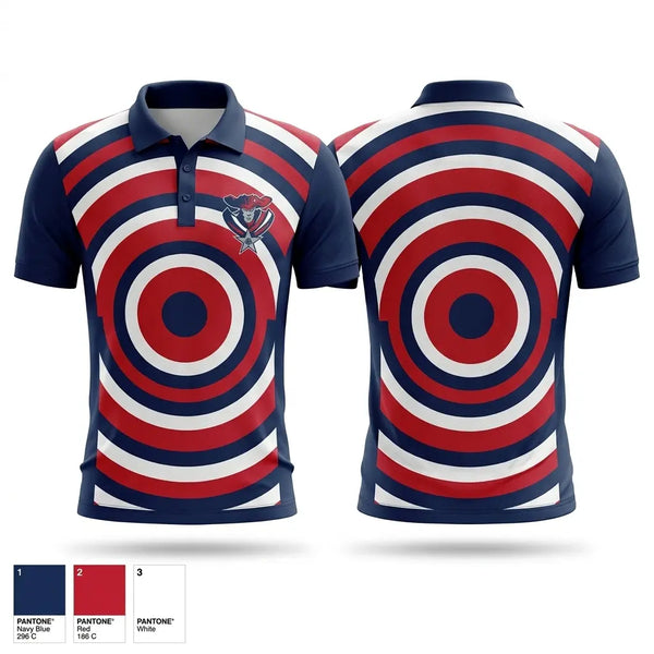 Short Sleeve Performance Polo, ALA Patriots, , Teamtime, Team time, sublimation, custom sports apparel, team uniforms, spirit wear, spiritwear, sports uniforms, custom shirts, team store, custom team store, fundraiser sports, apparel fundraiser