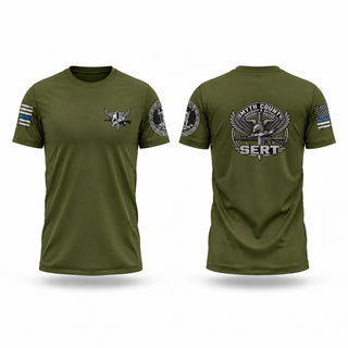 Short Sleeve Performance Shirt, Smyth County Sheriff’s Office S.E.R.T., Police, Teamtime, Team time, sublimation, custom sports apparel, team uniforms, spirit wear, spiritwear, sports uniforms, custom shirts, team store, custom team store, fundraiser sports, apparel fundraiser