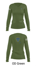 Port Authority Police 67694439 Women's Long Sleeve V-neck Shirt - 54