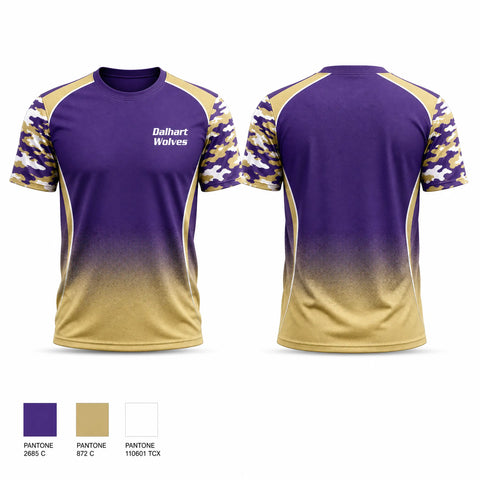 Short Sleeve Performance Shirt, Dalhart Wolves, Baseball, Teamtime, Team time, sublimation, custom sports apparel, team uniforms, spirit wear, spiritwear, sports uniforms, custom shirts, team store, custom team store, fundraiser sports, apparel fundraiser