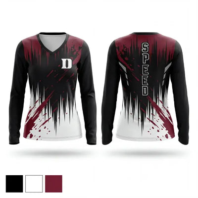 Devine Speed 5218812 Women's Long Sleeve V-neck Shirt - 1