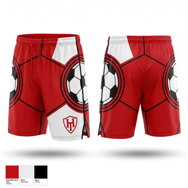 Mens Soccer Shorts, Trojans, Men's Soccer, Teamtime, Team time, sublimation, custom sports apparel, team uniforms, spirit wear, spiritwear, sports uniforms, custom shirts, team store, custom team store, fundraiser sports, apparel fundraiser