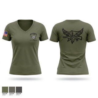 Womens Short Sleeve Vneck Shirt, Avery SRT, Police, Teamtime, Team time, sublimation, custom sports apparel, team uniforms, spirit wear, spiritwear, sports uniforms, custom shirts, team store, custom team store, fundraiser sports, apparel fundraiser