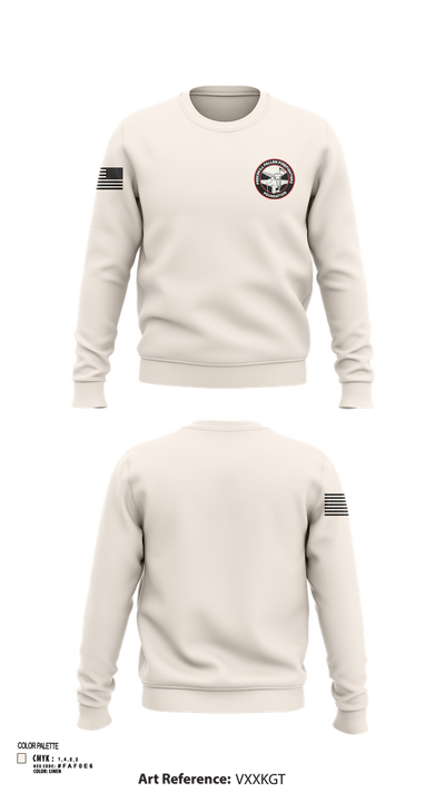Peekskill Fallen Firefighters Foundation 16136339 Crew Neck Sweatshirt - 103
