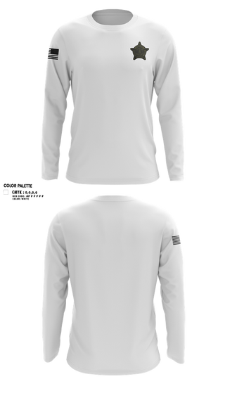 Long Sleeve Performance Shirt, Hancock County Sheriff’s Office, Police, Teamtime, Team time, sublimation, custom sports apparel, team uniforms, spirit wear, spiritwear, sports uniforms, custom shirts, team store, custom team store, fundraiser sports, apparel fundraiser