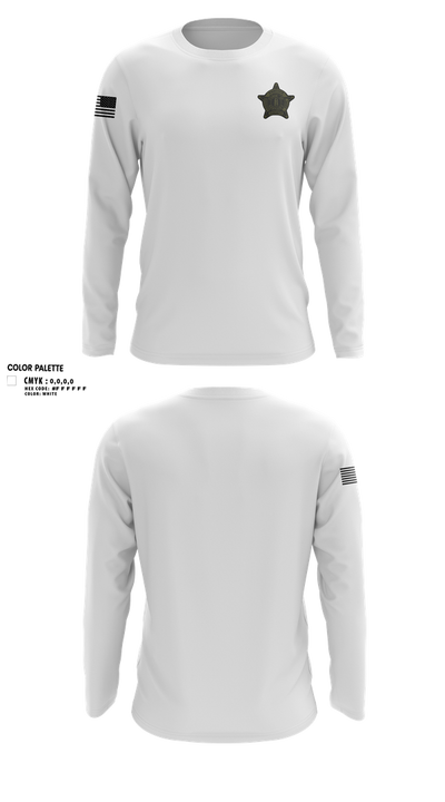 Hancock County Sheriff’s Office 69722720 Long Sleeve Performance Shirt 1