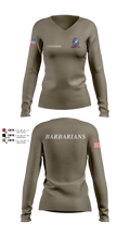 Libertyville Army Recruiting Company Women's Long Sleeve V-neck Shirt - 8