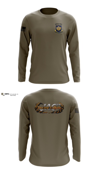 Long Sleeve Performance Shirt, TJAGCLS, Army, Teamtime, Team time, sublimation, custom sports apparel, team uniforms, spirit wear, spiritwear, sports uniforms, custom shirts, team store, custom team store, fundraiser sports, apparel fundraiser