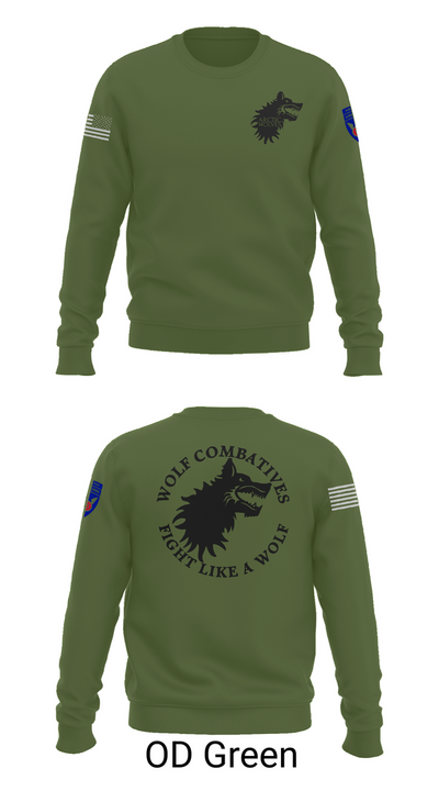 Wolf Combatives Crew Neck Sweatshirt - 45