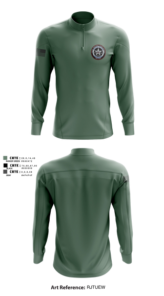 Quarter Zip Jacket, US Marshals PNVOTF, Police, Teamtime, Team time, sublimation, custom sports apparel, team uniforms, spirit wear, spiritwear, sports uniforms, custom shirts, team store, custom team store, fundraiser sports, apparel fundraiser