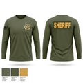 Costilla County Sheriff Office 84493396 Long Sleeve Performance Shirt - 1