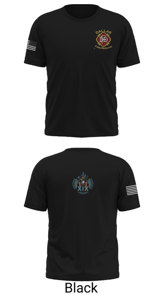 Short Sleeve Performance Shirt, Station 19, Fire Department, Teamtime, Team time, sublimation, custom sports apparel, team uniforms, spirit wear, spiritwear, sports uniforms, custom shirts, team store, custom team store, fundraiser sports, apparel fundraiser