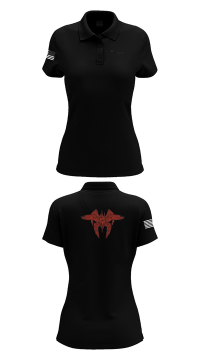 Blackfoot 2nd platoon 36446718 Women's Short Sleeve Performance Polo  - 35