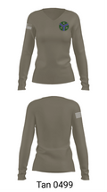 278th Armored Cavalry Regiment 63625582 Women's Long Sleeve V-neck Shirt - 73