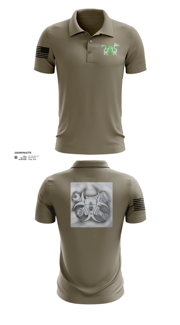 Short Sleeve Performance Polo, 704th A2, Army, Teamtime, Team time, sublimation, custom sports apparel, team uniforms, spirit wear, spiritwear, sports uniforms, custom shirts, team store, custom team store, fundraiser sports, apparel fundraiser