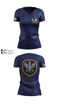 US Army Special Victims’ Counsel 25692350 Women's Short Sleeve V-neck Shirt - 4
