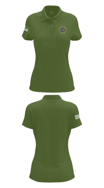 Bucks county Sheriff’s office 18829174 Women's Short Sleeve Performance Polo  - 52