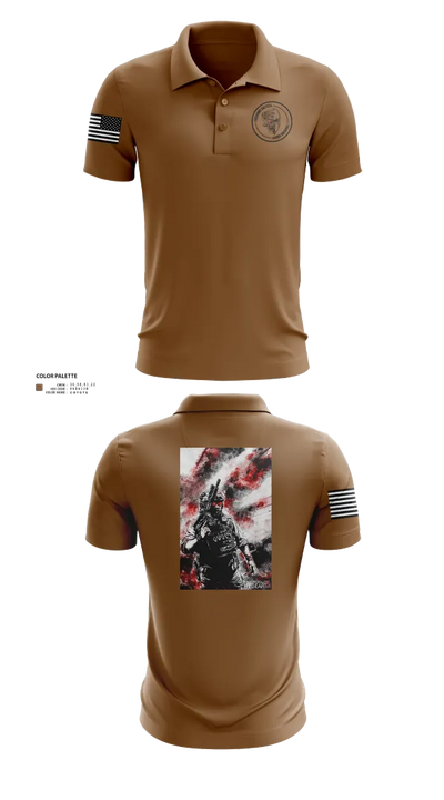Firearms Tactical Training Squad 18655865 Short Sleeve Performance Polo - 21