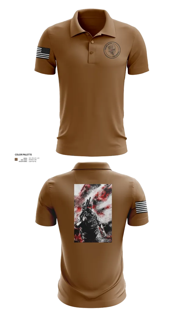 Short Sleeve Performance Polo, Firearms Tactical Training Squad, , Teamtime, Team time, sublimation, custom sports apparel, team uniforms, spirit wear, spiritwear, sports uniforms, custom shirts, team store, custom team store, fundraiser sports, apparel fundraiser