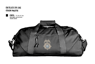Duffle Bag, TTO, Police, Teamtime, Team time, sublimation, custom sports apparel, team uniforms, spirit wear, spiritwear, sports uniforms, custom shirts, team store, custom team store, fundraiser sports, apparel fundraiser