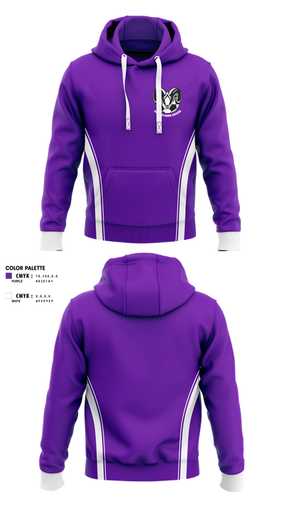Deering Rams Soccer 79639687 Hoodie - 2 (1)