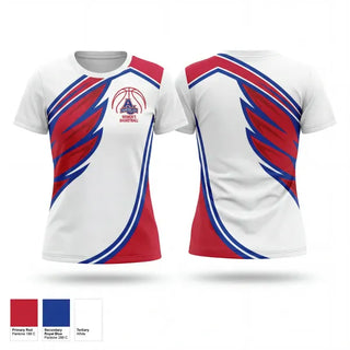 Old School Cotton Feel Shirt, American Eagles, Women's Basketball, Teamtime, Team time, sublimation, custom sports apparel, team uniforms, spirit wear, spiritwear, sports uniforms, custom shirts, team store, custom team store, fundraiser sports, apparel fundraiser