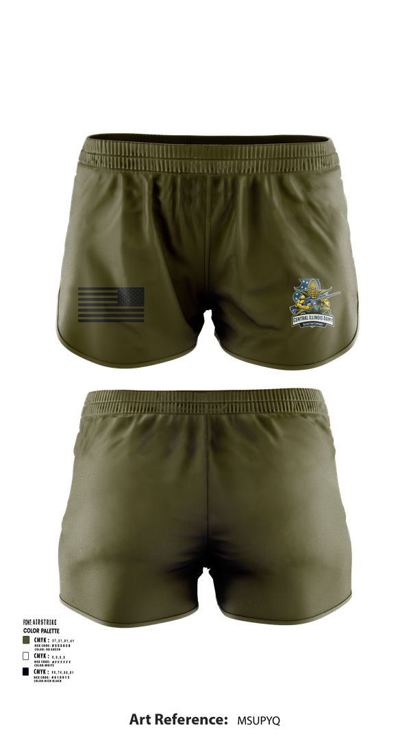 Ranger Panties, Central Illinois Army Recruiting Company, , Teamtime, Team time, sublimation, custom sports apparel, team uniforms, spirit wear, spiritwear, sports uniforms, custom shirts, team store, custom team store, fundraiser sports, apparel fundraiser