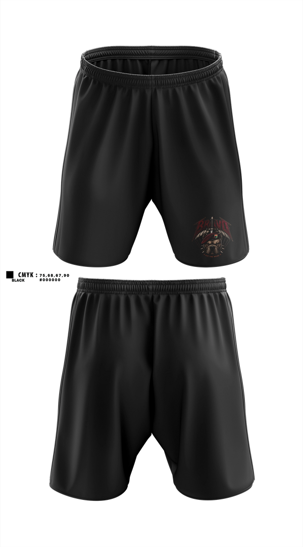 Athletic Shorts With Pockets, B. CO, 112th SIG BN, Army, Teamtime, Team time, sublimation, custom sports apparel, team uniforms, spirit wear, spiritwear, sports uniforms, custom shirts, team store, custom team store, fundraiser sports, apparel fundraiser