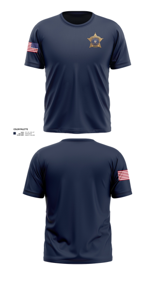 Old School Cotton Feel Shirt, Webster Parish Sheriffs office, Police, Teamtime, Team time, sublimation, custom sports apparel, team uniforms, spirit wear, spiritwear, sports uniforms, custom shirts, team store, custom team store, fundraiser sports, apparel fundraiser