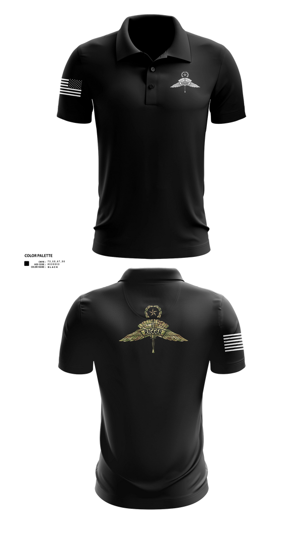 Short Sleeve Performance Polo, Military Free fall school, Army, Teamtime, Team time, sublimation, custom sports apparel, team uniforms, spirit wear, spiritwear, sports uniforms, custom shirts, team store, custom team store, fundraiser sports, apparel fundraiser