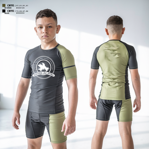 Short Sleeve Rash Guard Shirt, Saiyan Jiu Jitsu, , Teamtime, Team time, sublimation, custom sports apparel, team uniforms, spirit wear, spiritwear, sports uniforms, custom shirts, team store, custom team store, fundraiser sports, apparel fundraiser
