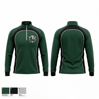 Mount Pleasant Lady Knights 62227651 Quarter Zip Jacket - 1